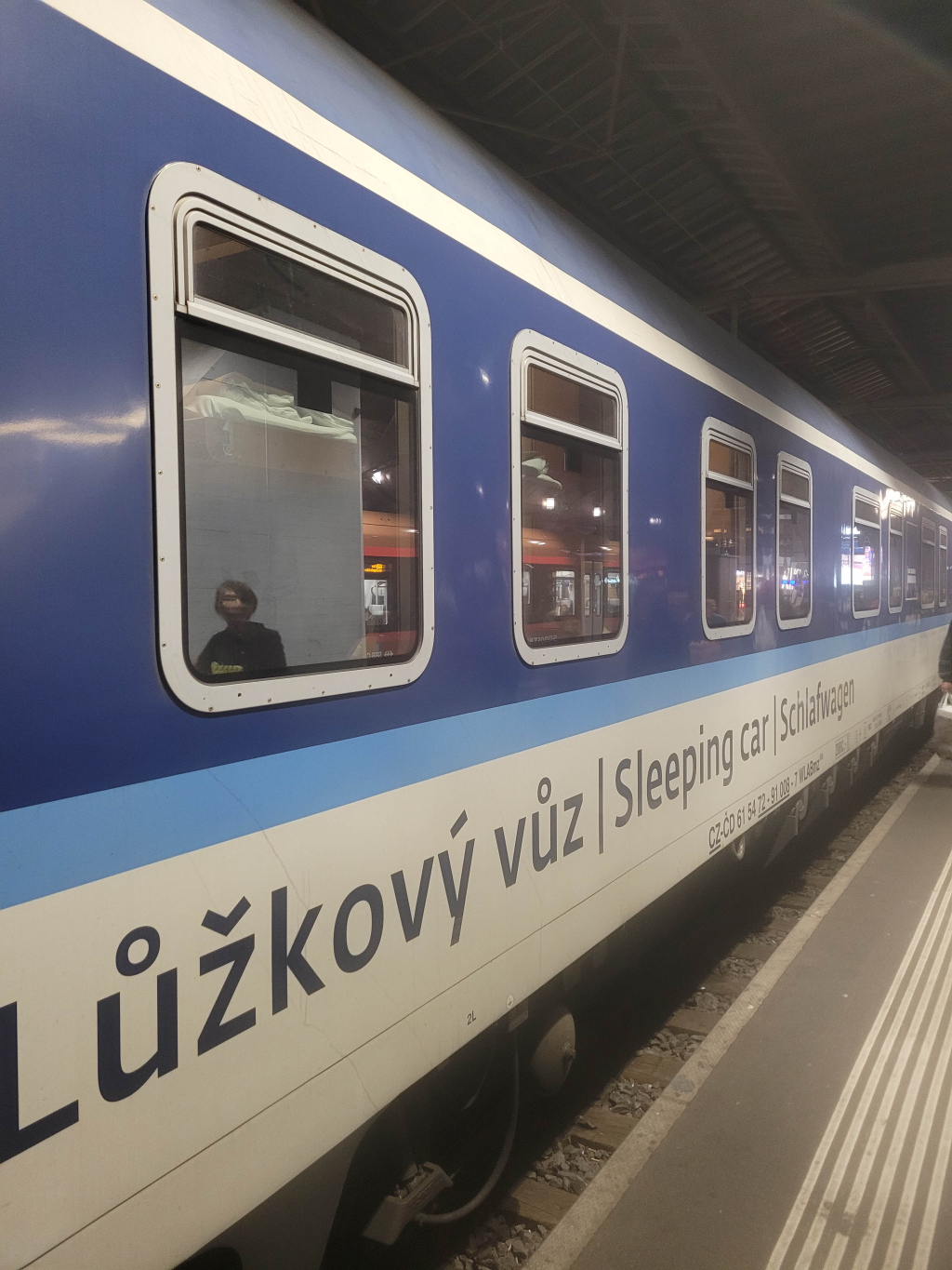 Family Train Trip to Prague